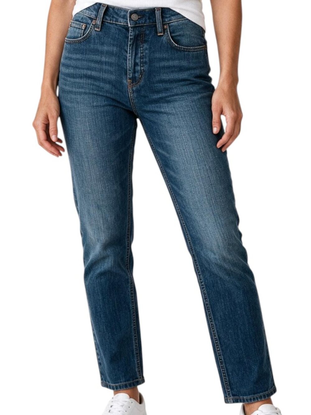 LONDONJEAN Victoria's Secret Dark Blue Wide Leg Stretch Jeans - Size 12 - NWT